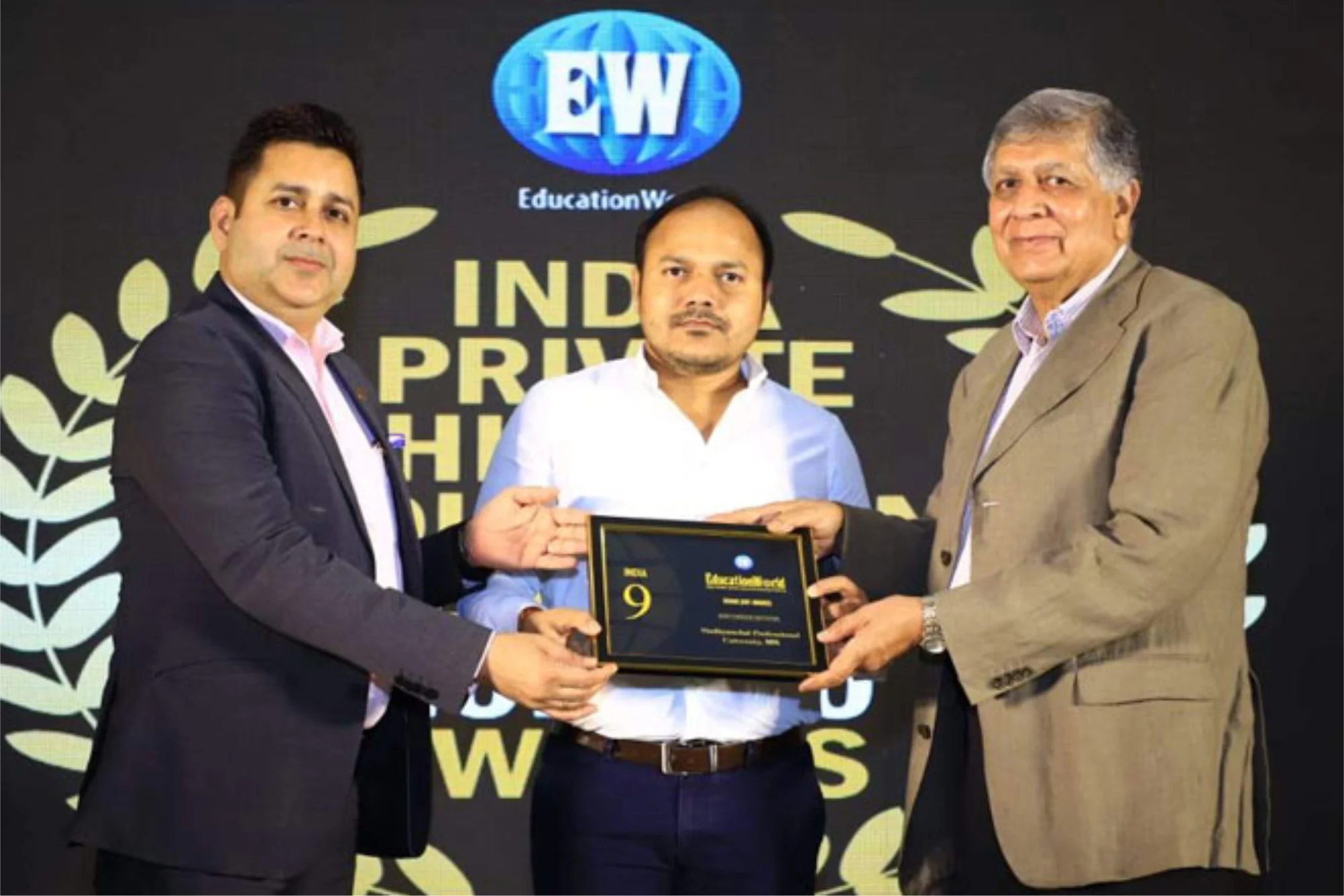 9th Ranked Amongst Newly Emergent Universities Of India By Education World